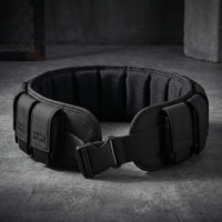 Padded Weighted Waist Belt Secure Weighted Fitness Belt Soft Streamlined for Adults