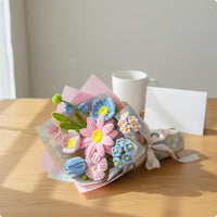 Handmade Blossom Arrangement Everlasting Pipe Cleaner Arrangement for Graduation