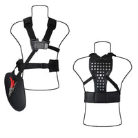 Black Multi-Purpose Lawn Mower Harness with Padding