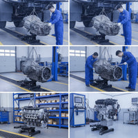 Hydraulic Gearbox Jack Adjustable Gearbox Jack with Safety Chain Gearbox Removal Tool Stable Accurate for Mechanics