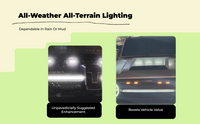 LED Top Light 300, Yellow DRL