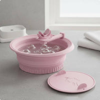Facial Ice Bath Basin Easy to Clean Ice Bath Face Basin Silicone Facial Bowl for Travel