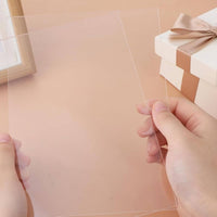 2 Pieces Acrylic Cutting Pad Standard Size Acrylic Cutting Plate Smooth Surface Crafting Supply for Art Studio