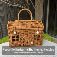 Decorative Lidded Basket