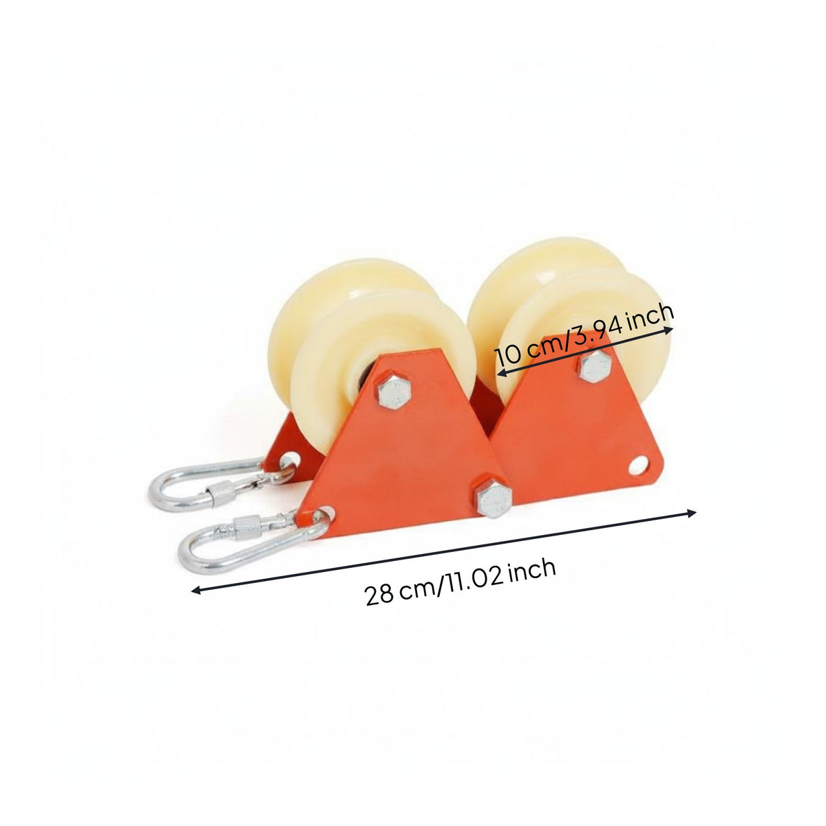 Wall Corner Pulley Labor-Saving Corner Rope Guard Anti-Wear Rope Protector for Professionals, Building Exterior, Construction Site