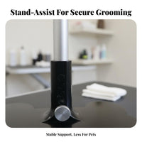 Dog Grooming Simple to Use to Use Adjustable Grooming Stand Comfortable Dog Standing Aid for Professional Groomers