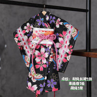 【和风和服系列】30厘米普6分bjd日系甜美浴衣女仆和服碎花套装裙