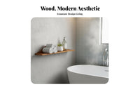 Single Plank Shelf Multi-Purpose Display Rack Easy Installation for Decorators