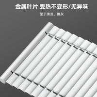 铝百叶空调挡风板防直吹罩导遮风板出风口冷气通用壁挂式跨境包装