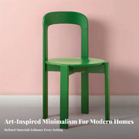 Geometric Geometric-Block Chair Minimalist Design Focal Point Furniture Artistic & Aesthetic Geometric Shape for Students