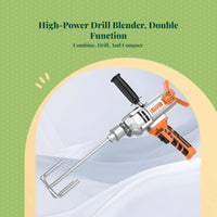 Handheld mixer with variable speed
