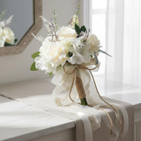 Artificial Blossom Floral Arrangement Easy to Keep Silk Flower Floral