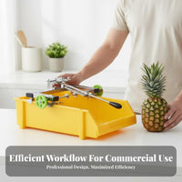 3 Pieces Pineapple Skin Remover Machine Professional Grade Pineapple Skin Remover Corer Tool Time Saving Easy to Use for Chefs
