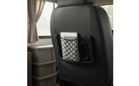 Integrated Hook Car Storage Net Easy Installation Automotive Interior Storage Net Universal Fit Vehicle Mesh Pocket Large Capacity for RV Owners, Truckers, Seat Back