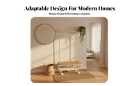 Coat Rack with Shoe Bench comprehensive Design for Foyer