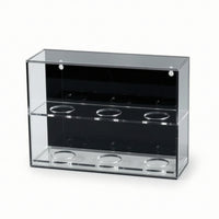 Baseball Display Box with Acrylic Stand Wall Mount Baseball Display Case with Stand Tabletop for Collectors, Sports Room, Collector Shelf