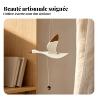 Hanging Bird Ornament Thin Cords for Balcony