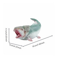 Dunkleosteus Figure Educational Ancient Sea Animal Toy Collectible Prehistoric Figurine for Collectors, Boys