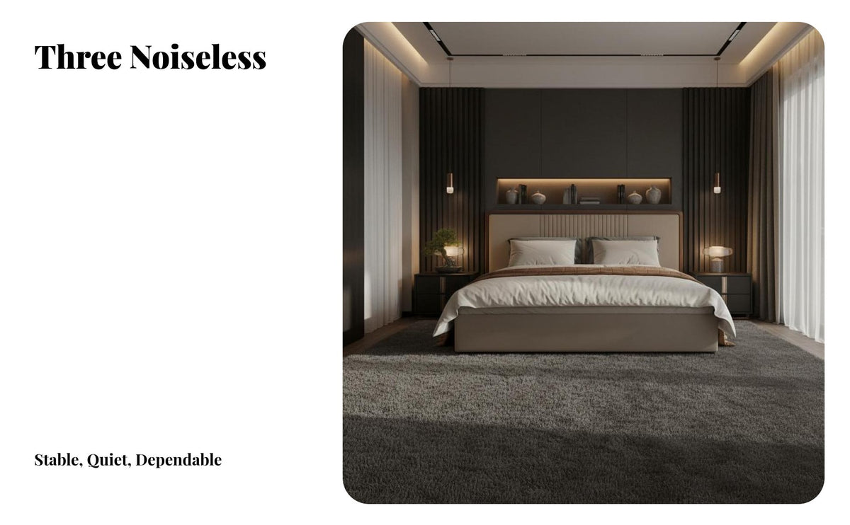 New Chinese design foundation Bed with Upholstered Headboard Ergonomic spinerest Upholstered foundation Frame Contemporary Design Bedroom Furniture Sturdy Construction for two people, Adults, Homeowners, Apartment, Guest Room, Home
