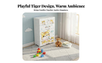 Multi-Tier Storage Tower Pull-extendable Drawers Multi-Tier Rolling Cart Large Capacity
