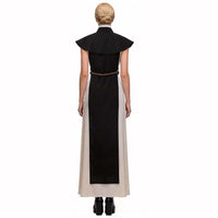 Medieval Nun Priest Cosplay Costume for Halloween Party