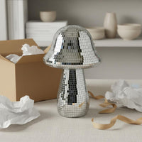 Disco Ball Toadstool Unique Gift Toadstool Disco Ball Sparkling for Bedroom
