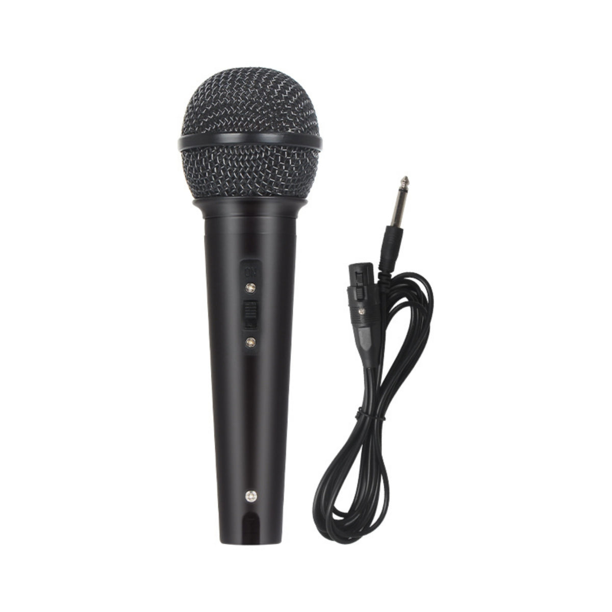 Wired Audio Pickup Handheld Audio Pickup with on/off Switch Metal for Stage