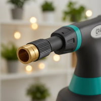 Rechargeable Electric Spray Bottle Adjustable Nozzle Battery-Powered Spray Bottle Handheld Sprayer with Extended Wand Cordless for Gardeners, Homeowners, Garden, Home