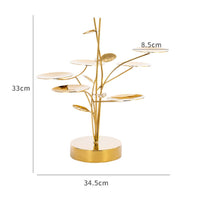 Dessert Stand Minimalist Crafted Metal Dessert Stand Easy to Clean Wheel Wheel Cupcake holder for Buffet