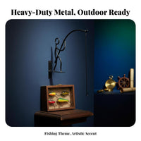 angle Wall Hook Heavy Duty Decorative Bracket Rustic Plant Hanger for Garden Enthusiasts Balcony, Patio, Outdoor
