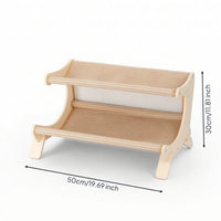 Cat Scratcher Lounge Sturdy Two-levelLevel Cat Scratcher Furniture for Living Room