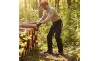Full Length Chainsaw Safety Chaps Adjustable Chainsaw Chaps Cut-Resistant Safety Gear Hard-Wearing for Homeowners, Woodcutting