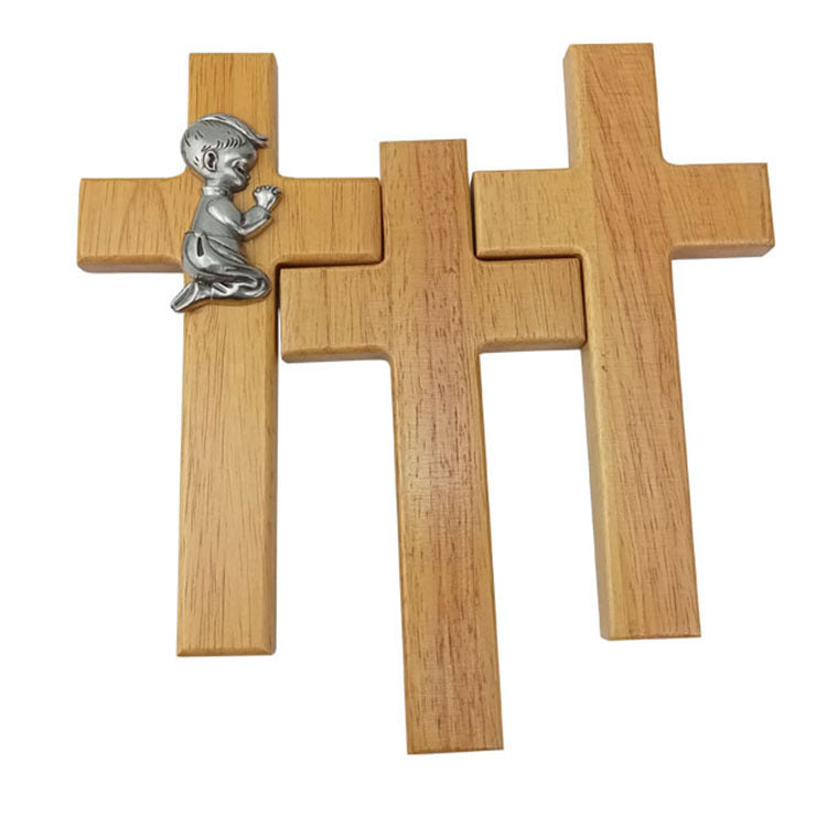 Wooden Cross Pendant Decorative Craft
