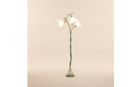 Floor Lamp with Flower Shades Adjustable 3-Head Floor Lamp Decorative for Living Room