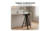 Shell spine High Stool Nordic Design Bar Chair Large Stable Base for Cafe, Guests