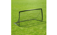 Folding Soccer Goal with Carry Bag Compact Soccer Goal with Ground Stakes for Kids