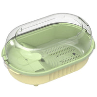 SUNSUN Turtle Tank with Basking Platform, Medium, PP Plastic