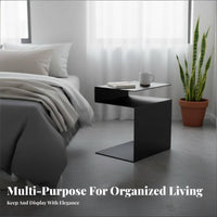 C-Shaped Magazine Stand Multi-Functional Household Furniture Modern aesthetic