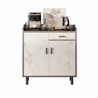 Modern Buffet Cabinet Sturdy Construction Dining Room Storage Cabinet Multi-Compartment Standing Credenza for Families, Adults, Entryway, Hallway