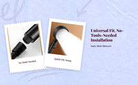 4-mode handheld shower, water-saving