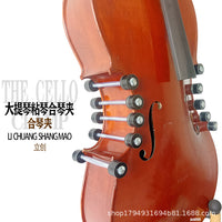 Lichuang Maple/Nylon Cello Clamp for Instrument Repair and Assembly