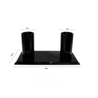 Multi-Purpose Condiment Bottle with Trigger Transparent Condiment Press Bottle Refillable Sauce Dispenser Mess-Messless for Countertop