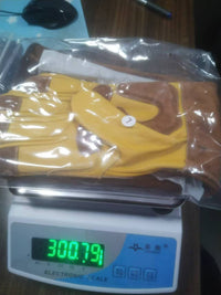 长款花园园艺手套牛皮耐磨防刺防割Long Gardening Gloves Welder