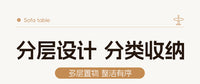 沙发边几小户型客厅创意茶几置物架现代简约铁艺小桌子卧室床头柜 奶油白40*40*54