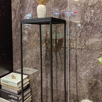 铁艺花架植物摆放架花盆展示架中式玄关边几装饰架子植物架置物架