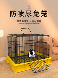 兔笼防喷尿大号兔子窝笼子荷兰猪豚鼠笼自动清粪宠物专用室内家用