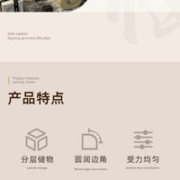 沙发边柜侧边柜中古风边几小桌子边桌正方形茶几床头柜子阳台茶桌 【加强款】原野橡木色60*40*53cm★铁片加固★升级板材