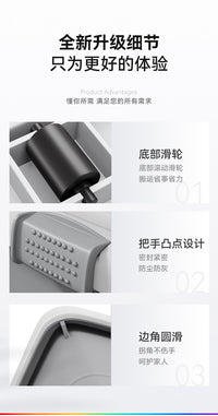 佳帮手衣服收纳箱大容量超大家用玩具棉被整理箱塑料超大储物箱子