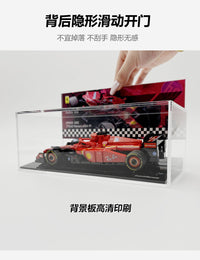 speed展示盒 F1赛车展示盒 加厚加大 77242法拉利积木车防尘防晒