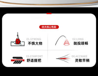 厂家直销新品高品质伸缩路亚竿   海杆抛竿岸抛筏竿套装全套高灵
